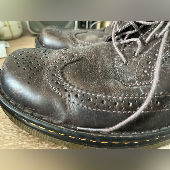 DOC MARTENS BERKSHIRE brown leather loafers - Picture 6 of 12